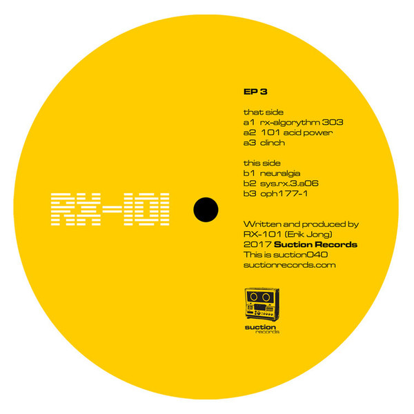 RX-101 - EP 3 | Suction Records (suction40) - 4