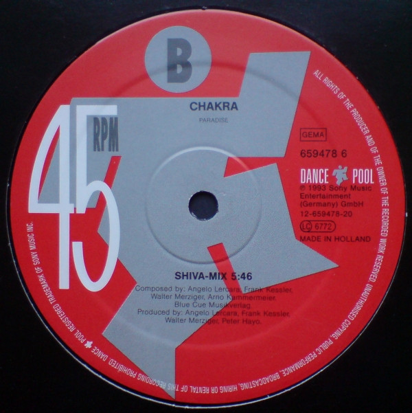 Chakra - Paradise | Dance Pool (659478 6)