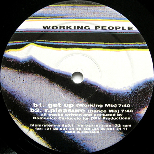 Working People - Kiss My... | Rhythm Distribution (PX1) - 3
