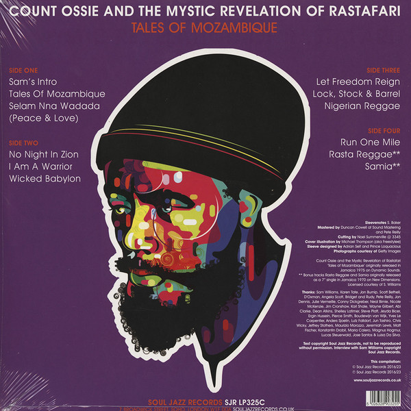 Count Ossie & Mystic Revelation Of Rastafari - Tales Of Mozambique | Soul Jazz Records (SJRLP325C) - 3 Count Ossie & Mystic Revelation Of Rastafari - Tales Of Mozambique | Soul Jazz Records (SJRLP325C) - 3