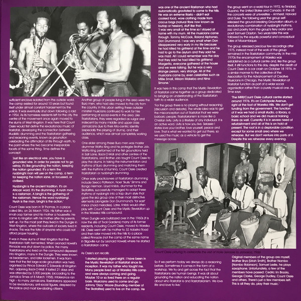 Count Ossie & Mystic Revelation Of Rastafari - Tales Of Mozambique | Soul Jazz Records (SJRLP325C) - 2 Count Ossie & Mystic Revelation Of Rastafari - Tales Of Mozambique | Soul Jazz Records (SJRLP325C) - 2