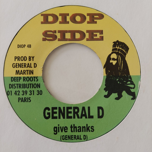 Horace Martin / General D - Long Time / Give Thanks | Diop Side (DIOP 4)