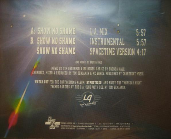 Cosmo Crew - Show No Shame | Dance Street (DST 1074-12) - 2