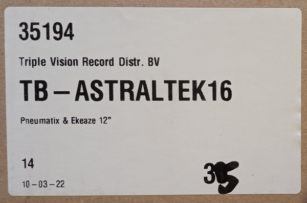 Ekeaze AKA Hieroglyph / Pneumatix - Astral Meeting Point EP | Astral Tek (AT 16) - 2