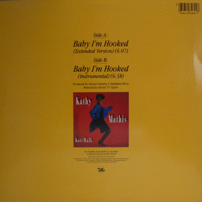 Kathy Mathis - Baby I'm Hooked | Tabu Records (4Z9 07460) - 2