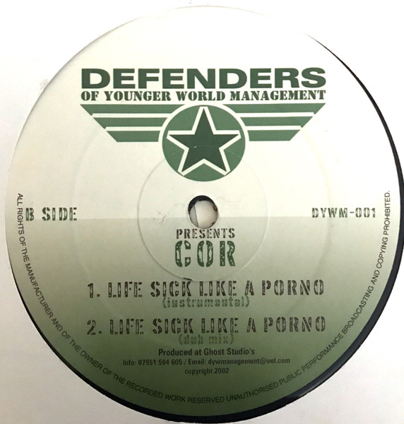Cor - Life Sick Like A Porno | Defenders Of Younger World Management (DYWM-001) - 2