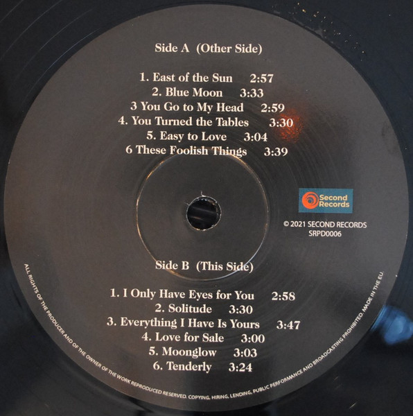 Billie Holiday - Solitude | Second Records (SRPD0006) - 4