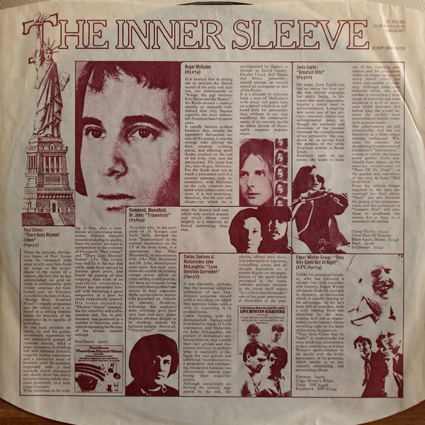 Santana - Caravanserai | CBS (S 65299) - 7 Santana - Caravanserai | CBS (S 65299) - 7