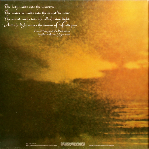 Santana - Caravanserai | CBS (S 65299) - 2 Santana - Caravanserai | CBS (S 65299) - 2