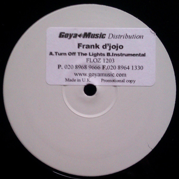 Frank D'Jojo - Turn Off The Lights | Fluid Ounce (FLOZ 1203)