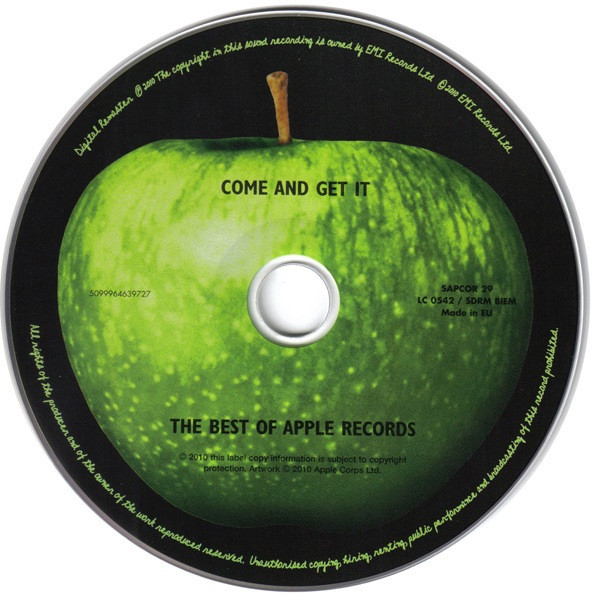 Various - Come And Get It (The Best Of Apple Records) CD | Apple Records (5099964639727) - 3 Various - Come And Get It (The Best Of Apple Records) CD | Apple Records (5099964639727) - 3