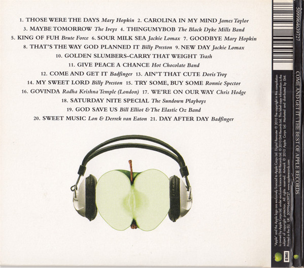 Various - Come And Get It (The Best Of Apple Records) CD | Apple Records (5099964639727) - 2 Various - Come And Get It (The Best Of Apple Records) CD | Apple Records (5099964639727) - 2
