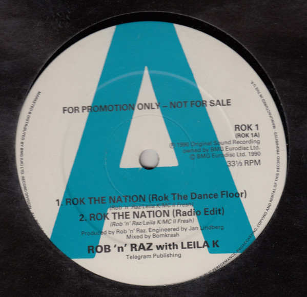 Rob 'N' Raz With Leila K - Rok The Nation | BMG (ROK 1) - main