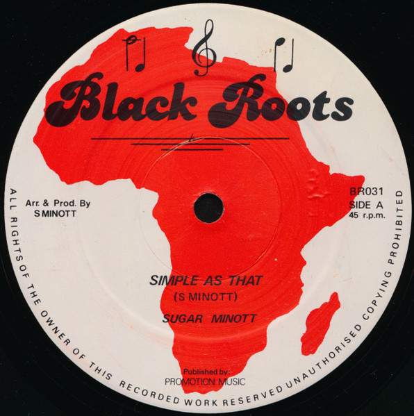 Sugar Minott - Simple As That | Black Roots (BR031) Sugar Minott - Simple As That | Black Roots (BR031)