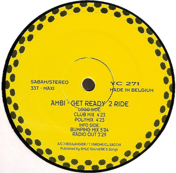 Ambi - Get Ready To Ride | Yellow Cab (YC 271)