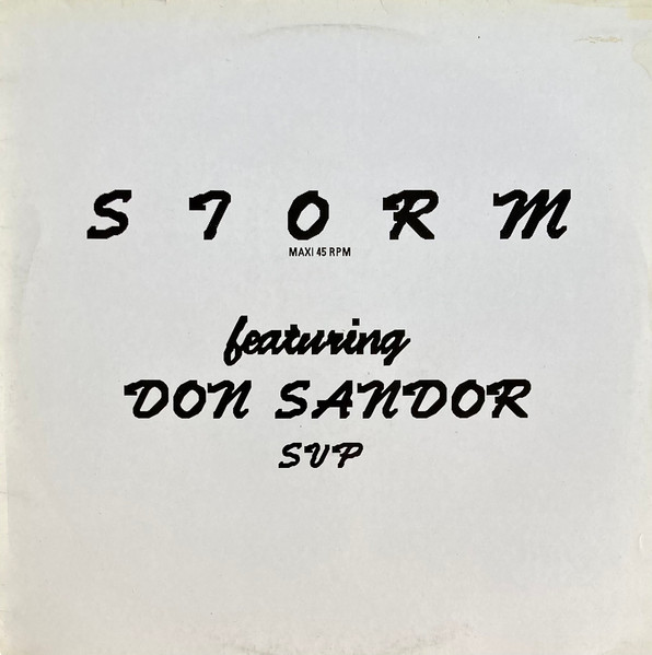 Storm Featuring Don Sandor - S'il Vous Plaît | Not On Label (VO 274)