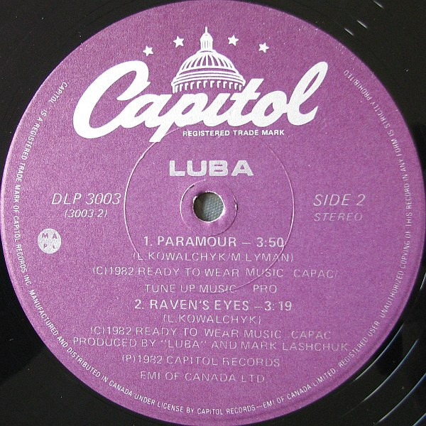 Luba - Luba | Capitol Records (DLP 3003) - 4