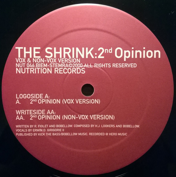 The Shrink - 2nd Opinion | Nutrition (NUT 046) - 3 The Shrink - 2nd Opinion | Nutrition (NUT 046) - 3