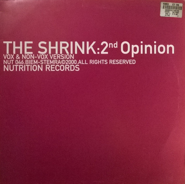 The Shrink - 2nd Opinion | Nutrition (NUT 046) - main The Shrink - 2nd Opinion | Nutrition (NUT 046) - main