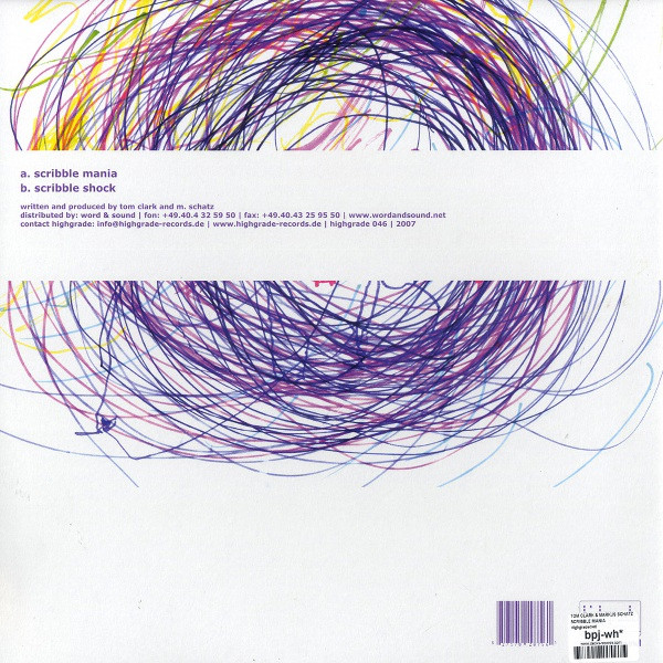 Clark & Schatz - Scribble Mania | Highgrade Records (Highgrade 046) - main