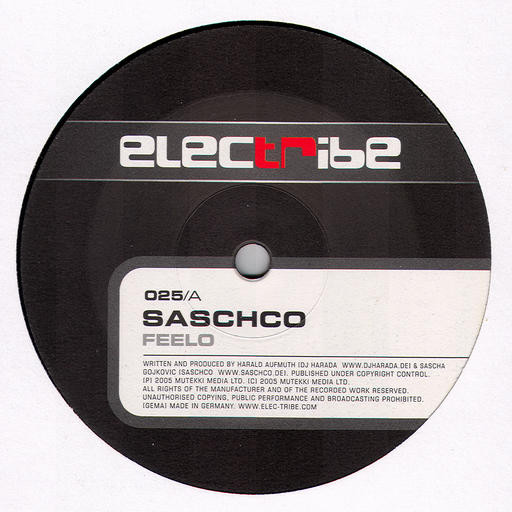 Saschco - Feelo | Electribe (electribe 025)