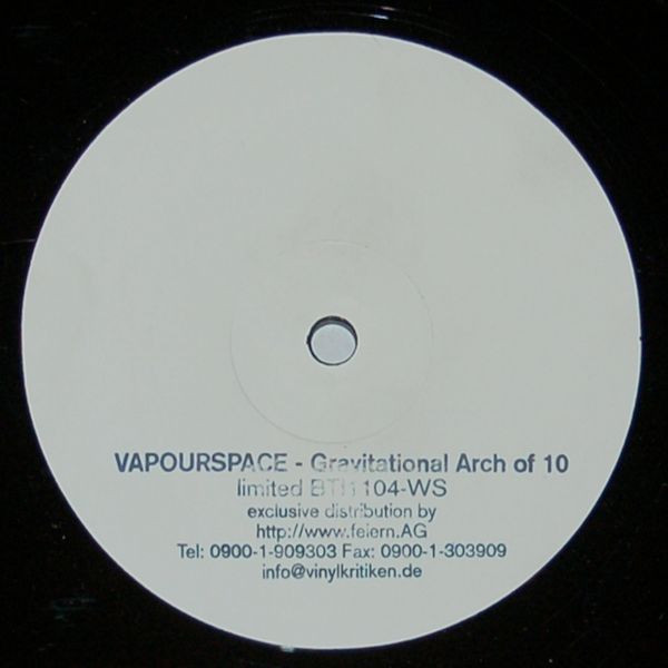 Vapourspace - Gravitational Arch Of 10 | Not On Label (Vapourspace) (BTI1104-WS) - main