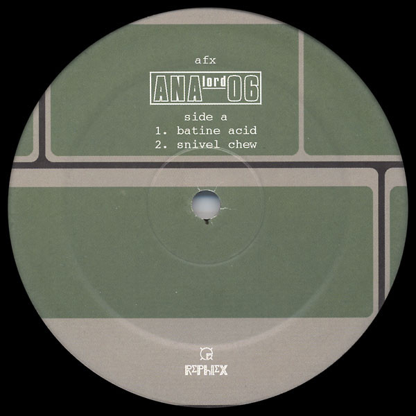Aphex Twin - Analord 06 | Rephlex (ANALORD 06)