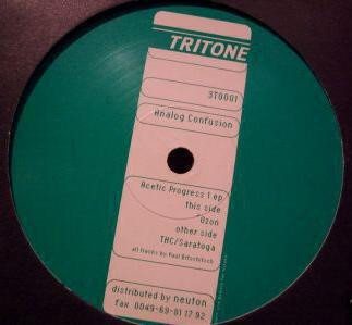 Analog Confusion - Acetic Progress 1 EP | Tritone (3T0001)