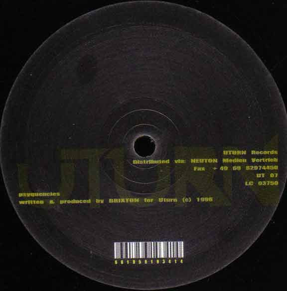 Brixton - Psyquencies | UTurn Records (UT07) - 2