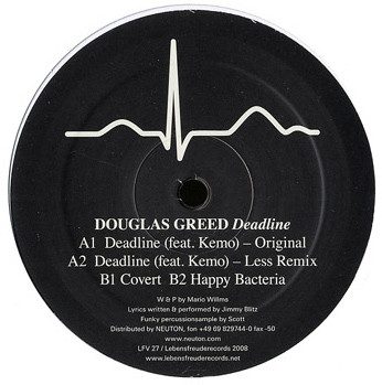 Douglas Greed - Deadline | Lebensfreude Records (LFV27)