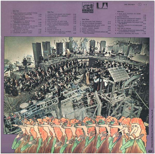 Frank Zappa - 200 Motels | United Artists Records (UAS 29 218/9) - 2