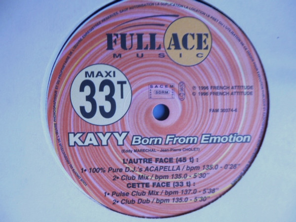 Kayy - Born From Emotion | Full Ace Music (FAM 30374-6) - 4