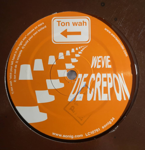 Wevie De Crepon - Ton Wah | Sonig (sonig 34) - 2