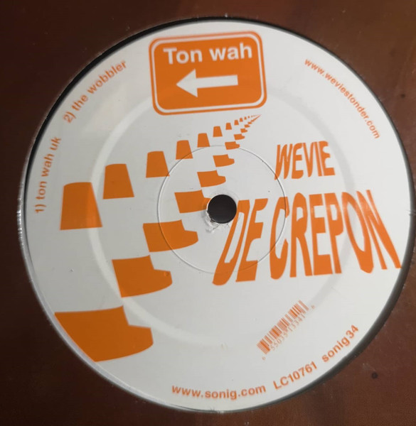 Wevie De Crepon - Ton Wah | Sonig (sonig 34) - main
