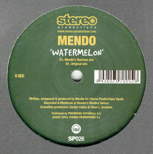 Mendo - Watermelon | Stereo Productions (SP026) - main