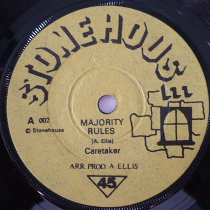 Caretaker / Ellis Band - Majority Rules / Ten Steps Forward | Stonehouse (002)