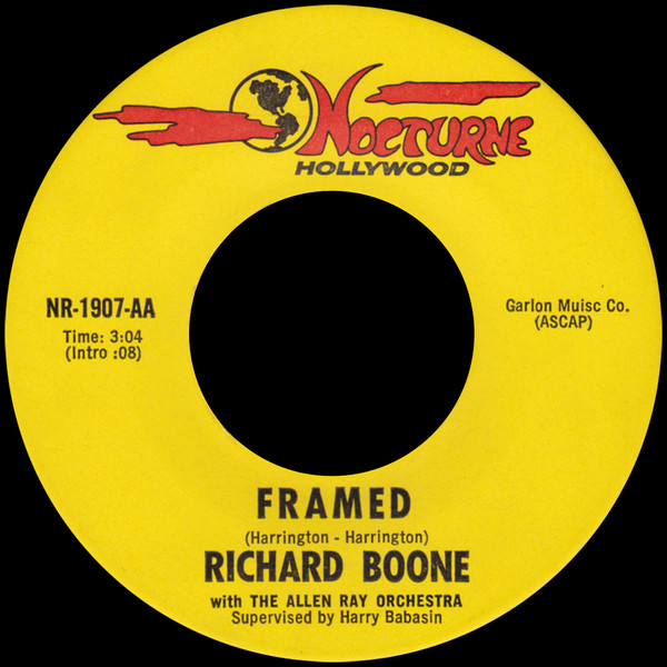 Richard Boone - Cocoa Joe | Nocturne (NR-1907) - 2