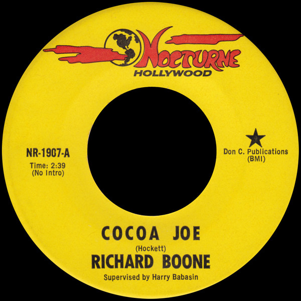 Richard Boone - Cocoa Joe | Nocturne (NR-1907) - main