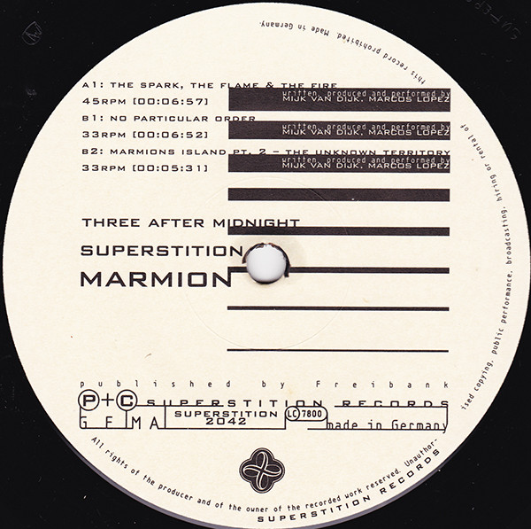 Marmion - Three After Midnight | Superstition (Superstition 2042) - 3 Marmion - Three After Midnight | Superstition (Superstition 2042) - 3