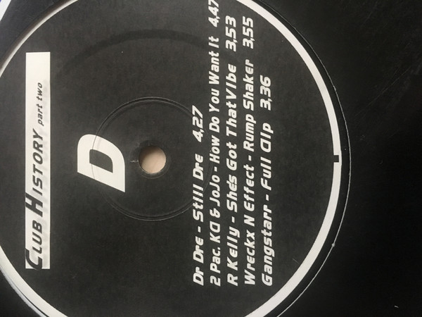 Various - Club History Part 2 | Not On Label (CHIS02)