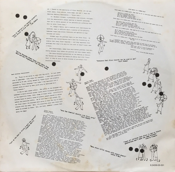 Various - The Insane Darrell Wayne's No Disco Album | Line Records (6.24330 AP) - 4