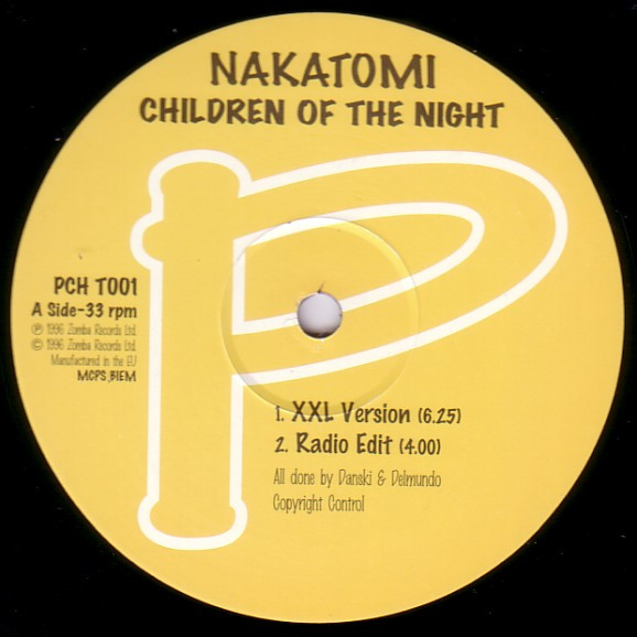 Nakatomi - Children Of The Night | Peach Records (PCHT 001) - 3