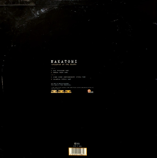 Nakatomi - Children Of The Night | Peach Records (PCHT 001) - 2