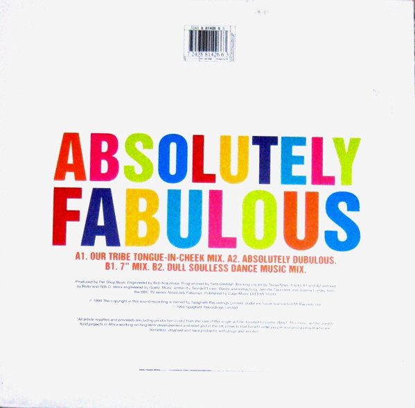Absolutely Fabulous - Absolutely Fabulous | Parlophone (12R 6382) - 2 Absolutely Fabulous - Absolutely Fabulous | Parlophone (12R 6382) - 2