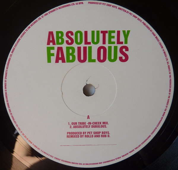 Absolutely Fabulous - Absolutely Fabulous | Parlophone (12R 6382) - 3 Absolutely Fabulous - Absolutely Fabulous | Parlophone (12R 6382) - 3