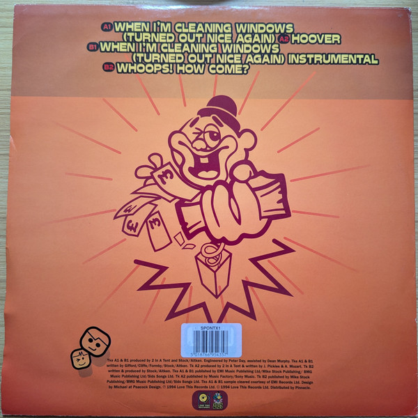 2InATent - When I'm Cleaning Windows (Turned Out Nice Again) | Love This Records (SPONTX 1) - 2