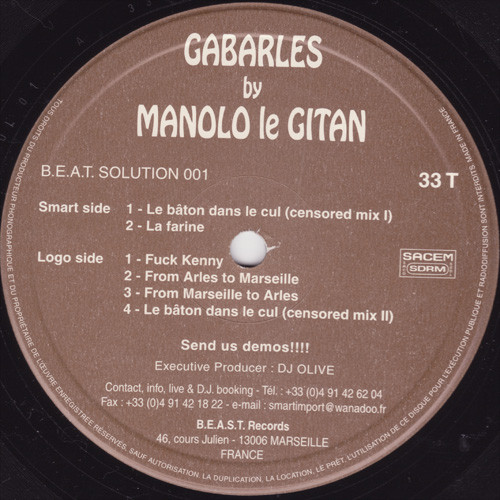 Manolo Le Gitan - Gabarles | B.E.A.T. Solution (B.E.A.T. SOLUTION 01)