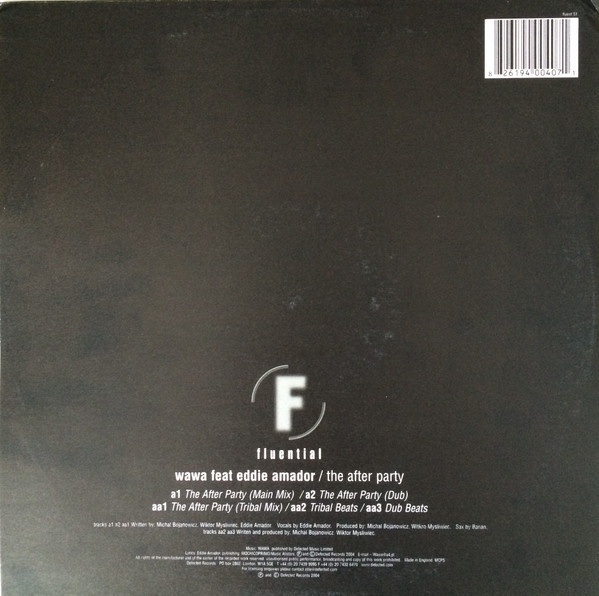 Wawa Feat. Eddie Amador - The After Party | Fluential (fluent 51) - 2