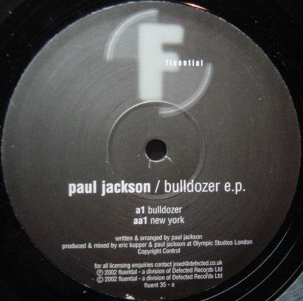 Paul Jackson - Bulldozer EP | Fluential (fluent 35) - 2