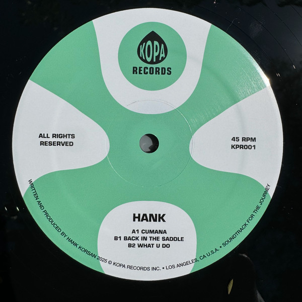 HANK - Back In the Saddle EP | Kopa Records (KPR001)